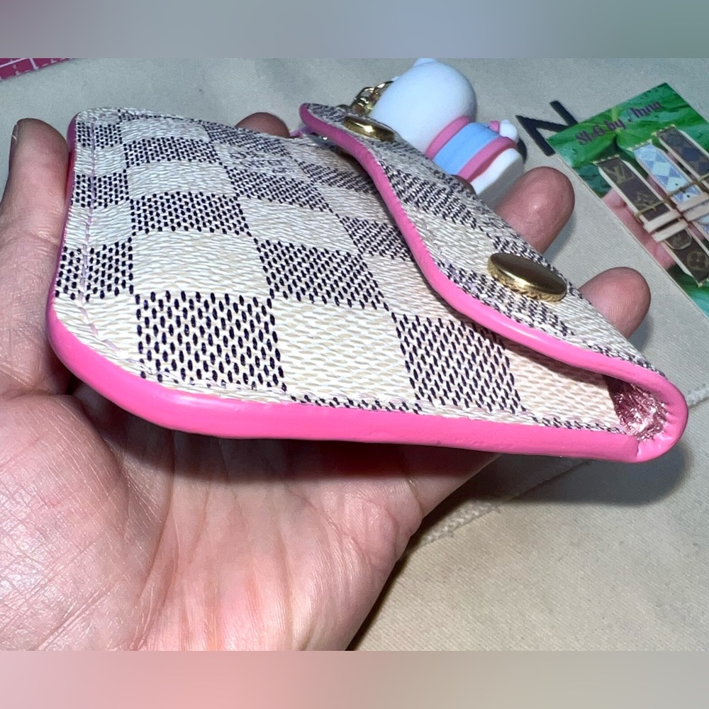 💓 damier azure small wallet Handmade - Picture 7 of 16